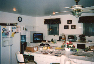 Before the R.W> Bianco Construction remodel the Kelly kitchen was dated